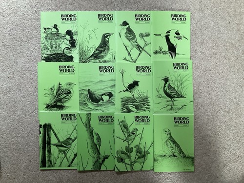 Birding world magazines volume - birding,