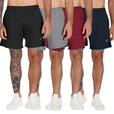 Men Workout Running Gym Shorts