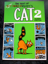 The Best of Fat Freddy's Cat 2 Gilbert Shelton Freak Br Knockabout 1984 1st Ed F