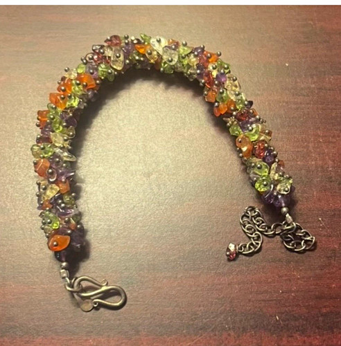 Multi gemstone sterling - , silver
