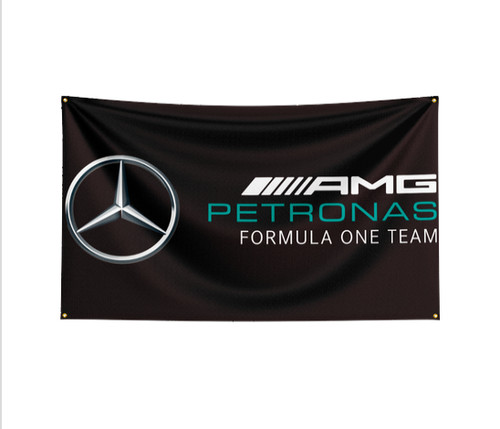 Amg mercedes petronas banner - amg,