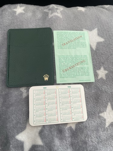 Genuine vintage rolex calendar - genuine,