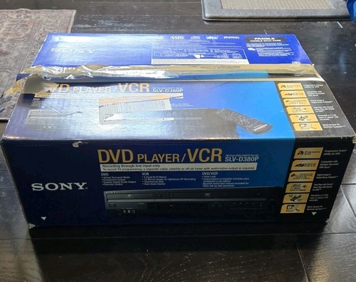 Sony slv d380p dvd - vcr, combo