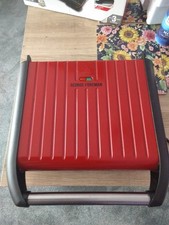 George Foreman 25050 1850W Seven Portion Entertaining Health  Grill - Red
