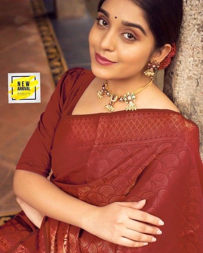 Vichitra silk saree - vichitra,