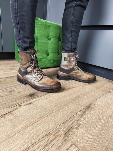 Star raw leather boots men - g-star,