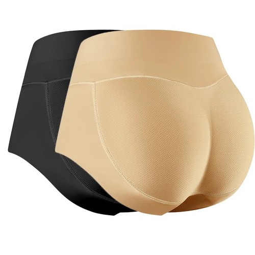 Women seamless padded panties - padded,