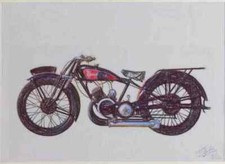 A4 Metal Sign Limited Edition Terrot Sport 175 1930