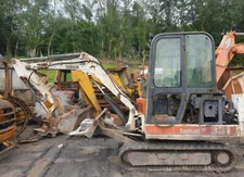 Bobcat 331 Mini Digger Excavator Dismantling For Parts Throttle Lever