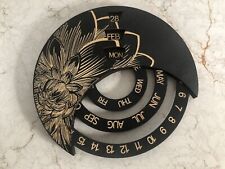 Circular Wooden Calendar - Everlasting Perpetual Crafts