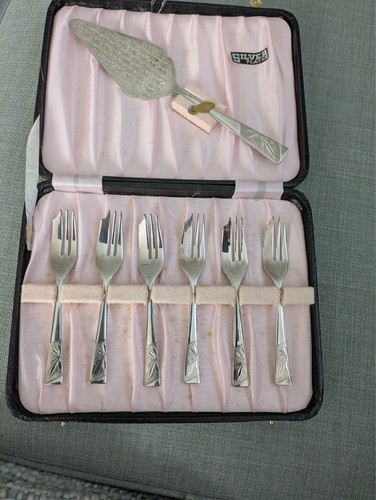 Vintage silver plated cake - vintage,