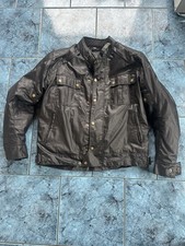 ARN Motorcycle Jacket Black Full Armour Size Large Motorbike Jacket