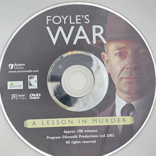 Foyle war lesson - lesson, murder