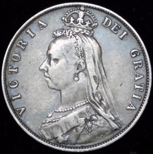 1888 great britain half crown - great,