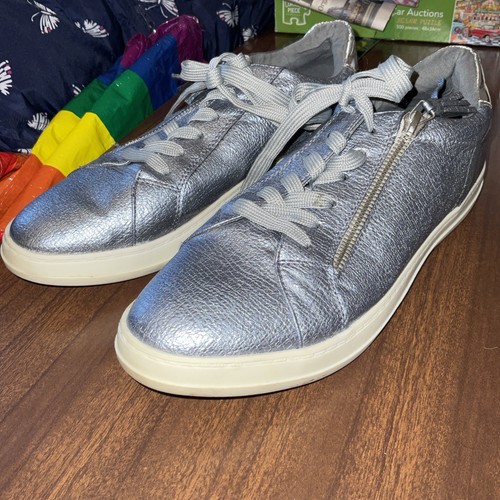Ladies silver trainers - ladies,