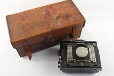 VN (Van Neck) Quarter Plate Press Camera w/ Ross London Xpress 6 Inch F/4.5 Lens