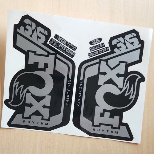 Fox rhythm fork stickers - 36,