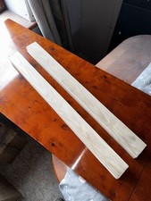 2 x Rough Sawn Solid English Oak Wood Batten Timber