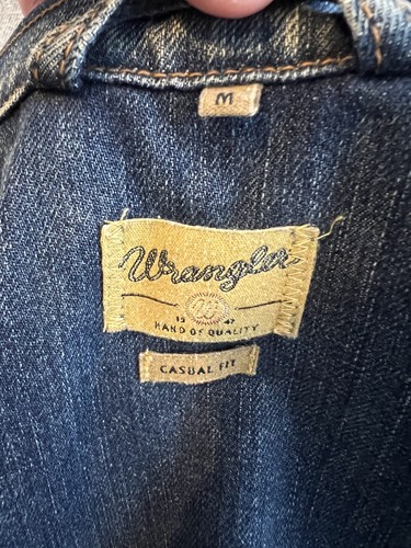 Wrangler denim jacket vintage - denim,