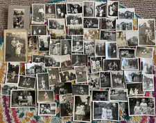 Job Lot..66 Vintage Old Family Photographs Gardens Home Life 1920's-1960's