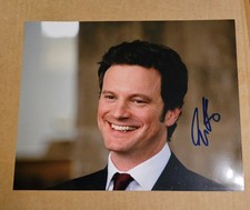 Colin Firth Genuine Signed