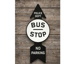 Police Department Bus Stop No