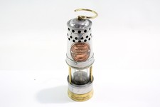 Miners Lamp Ackroyd & Best Swing Handle Hallwoods Morley Leeds Metal & Brass