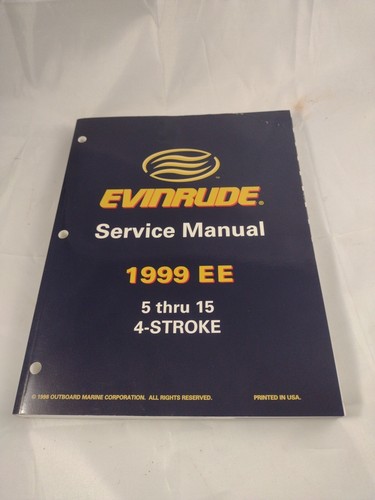 1999 evinrude 15 hp - evinrude, ee