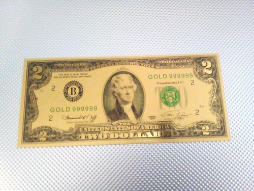 Thomas jefferson - $2,