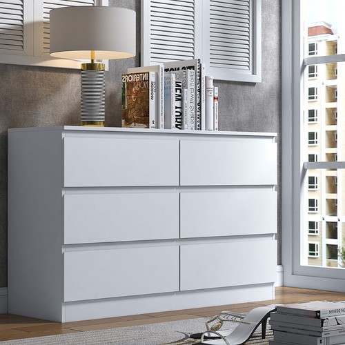 Gloss front chest drawers - gloss,