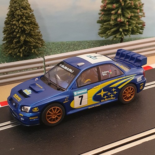 Scalextric c2587 subaru - scalextric,