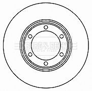 Borg beck brake - 2, disc