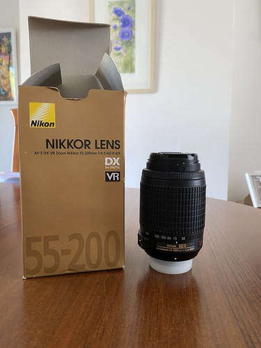 Nikon nikkor 55 200mm - nikon, 55-200mm