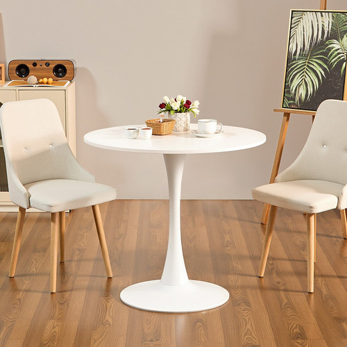 White round dining table 5 - dining, 31.5