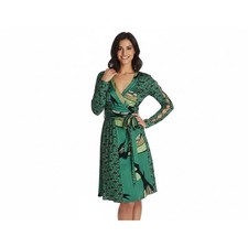 ISSA London Silk Wrap Dress
