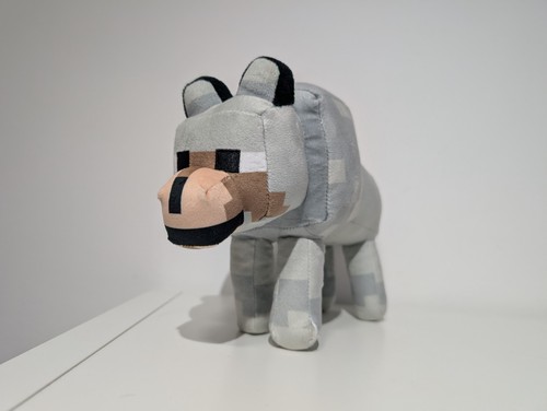 Minecraft wolf plush - wolf, –
