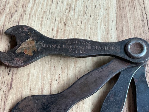 Antique magneto spanner s - antique, spanner’s