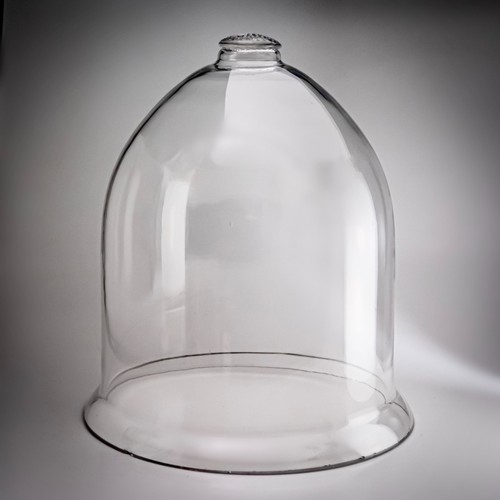 Large hand blown glass display - hand,