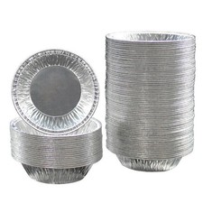 100Pcs Small Foil Pie Tart