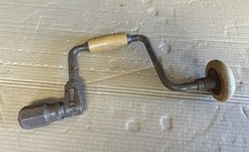Vintage Toga Ratchet Drill Brace 13” Carpenters Hand Brace Hand Drill Auger Tool