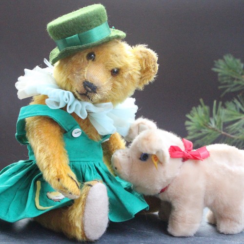 Antique schuco teddy bear - schuco,