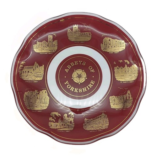 Collectors plate abbeys - plate,