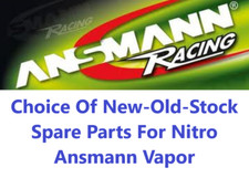 Choice Of New-Old-Stock Spare Parts For Nitro Ansmann Vapor 1:8 RC Car
