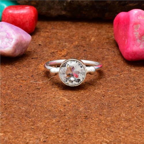 Elegant white topaz gemstone - elegant,