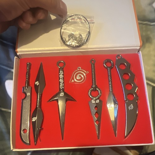 Naruto metal keychain set - metal,