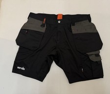 Scruffs Stretchy Work Shorts Size 38 Holster Pockets Next New WM13