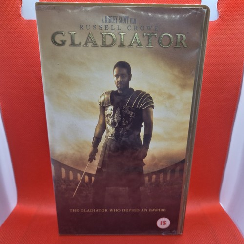 Gladiator vhs tape 2001 - gladiator,