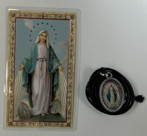 Miraculous medal and - medal,