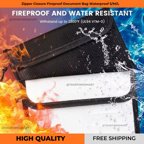 2200 fireproof money bag - money,