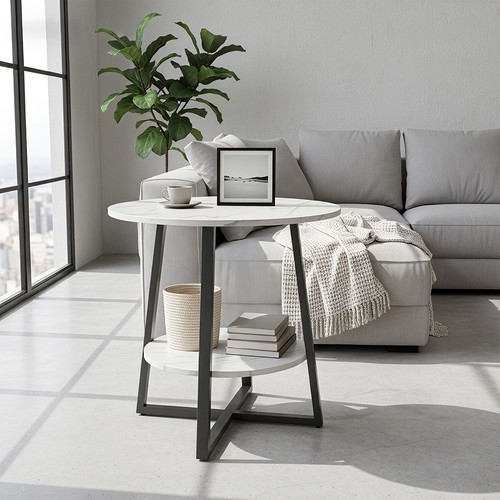 Contemporary round sofa side - contemporary,